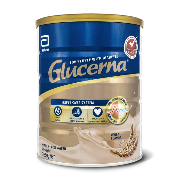 Abbott – Glucerna Triple Care (Wheat & Vanilla flavor, 850g)