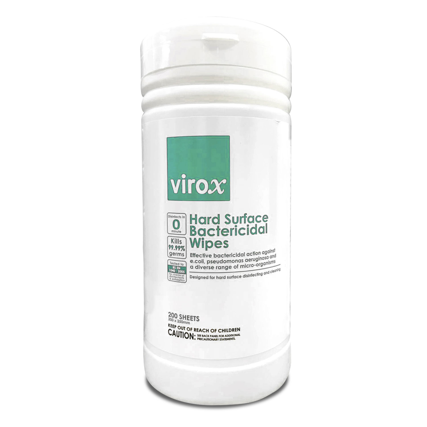 Virox – Hard Surface Bactericidal Wipes (200 sheets)